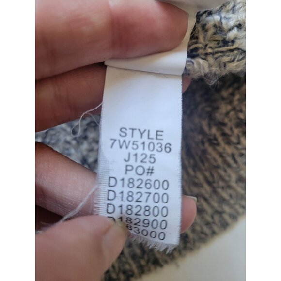 Lucky Brand Ribbed Knit Blue Ombre Long Sleeve Sweater Size M Casual Office Wear - Picture 11 of 11